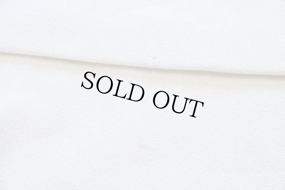 画像8: 40s U.S.NAVAL AIR STATION 前V 針抜きリブ コットン スウェット 白 (8)