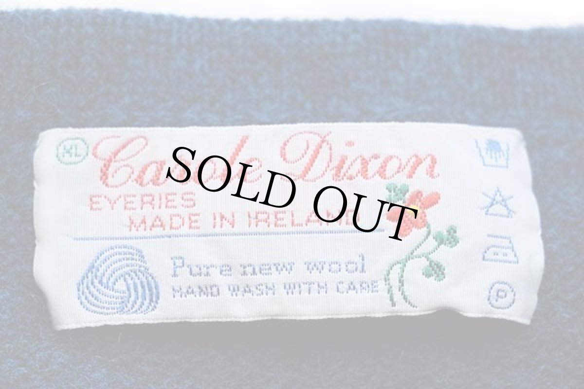 画像4: 80s アイルランド製 Carole Dixon イルカ アート ウールニット セーター XL (4)