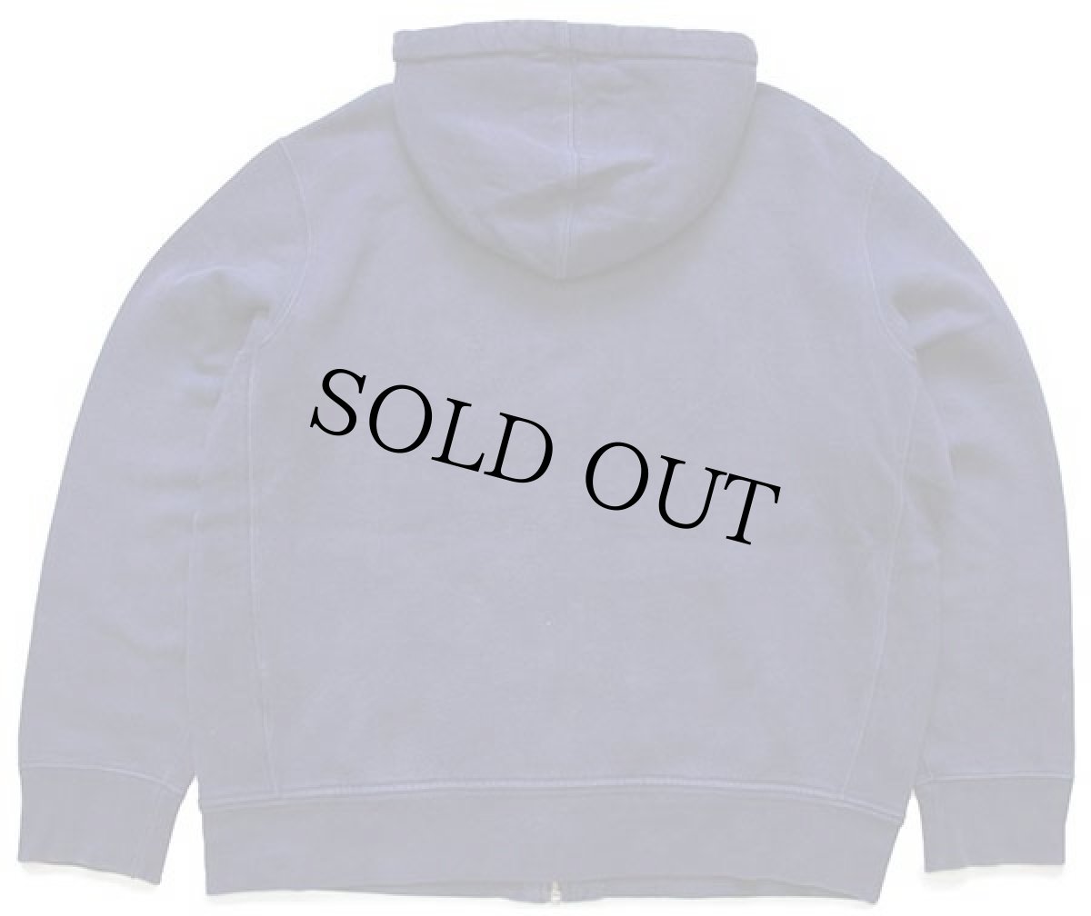 画像2: ポロ ラルフローレン ワンポイント フード裏サーマル スウェット ジップパーカー 紺 XL★B (2)