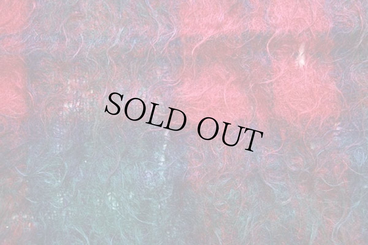 画像6: 英国製 GREEN GROVE タータンチェック モヘヤ×ウール パイル ブランケット (6)