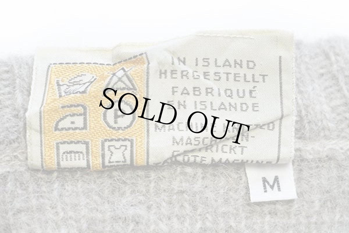 画像5: 80s アイスランド製 ICEWEAR ノルディック柄 ウールニット セーター M (5)