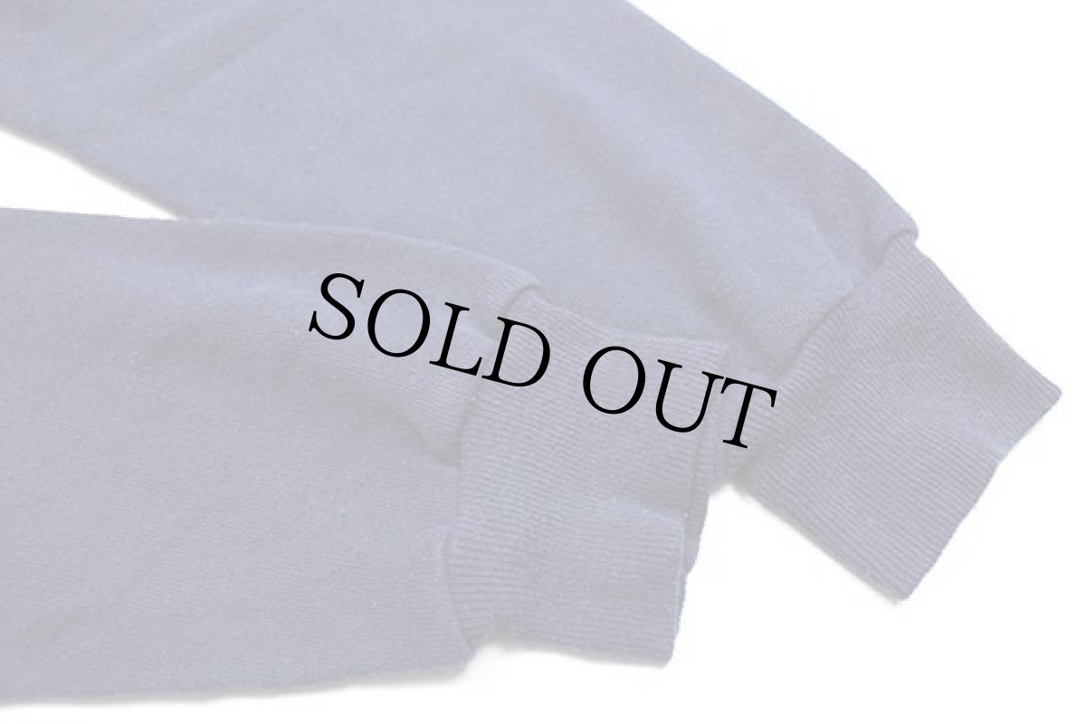 画像7: 80s USA製 BASSETT-WALKER 無地 スウェットパーカー 紺 M (7)