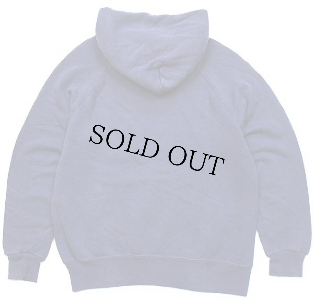 画像2: 80s USA製 BASSETT-WALKER 無地 スウェットパーカー 紺 M (2)