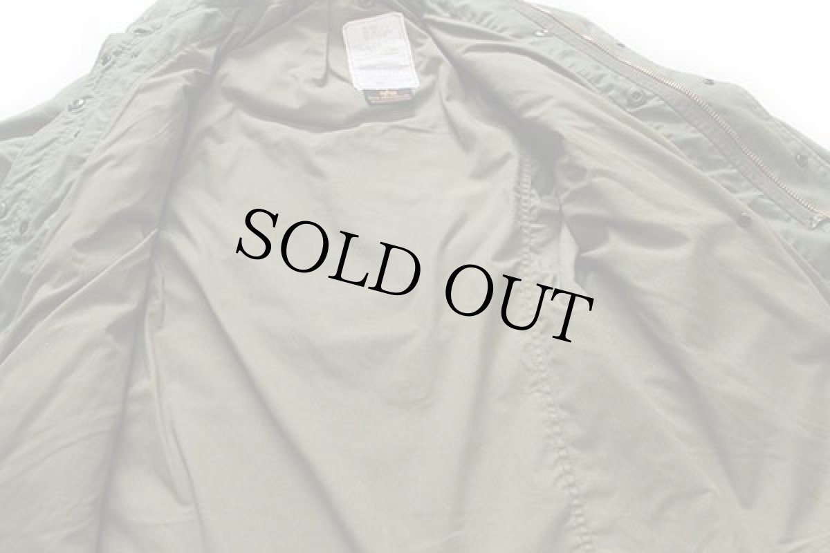 画像5: 90s USA製 ALPHAアルファ M-65 フィールドジャケット オリーブグリーン S-R (5)