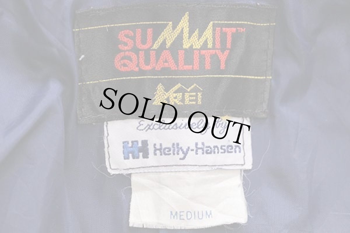 画像4: 80s REI×Helly Hansenヘリーハンセン ツートン 切り替え GORE-TEXゴアテックス ナイロンパーカー M (4)