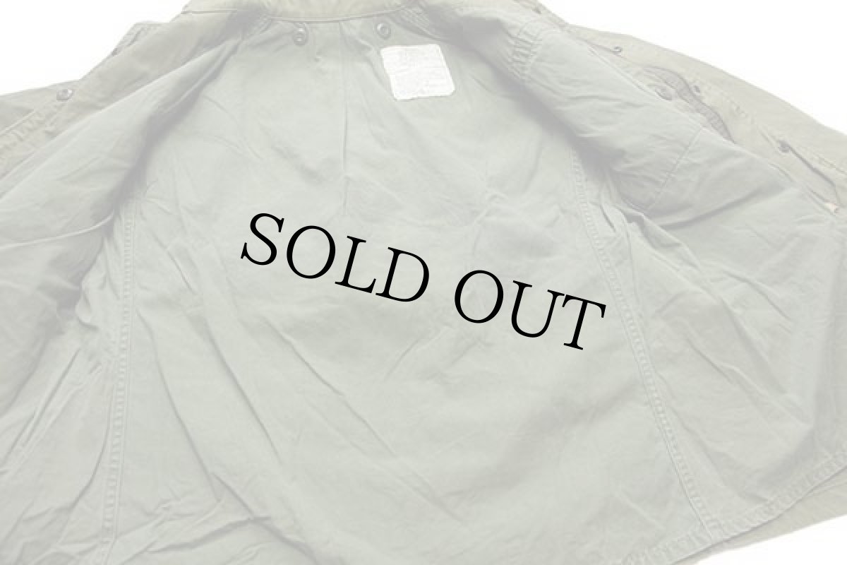 画像5: 80s 米軍 U.S.NAVY SEABEES パッチ&刺繍 M-65 フィールドジャケット オリーブグリーン M-R (5)