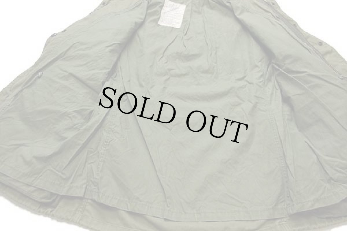 画像5: 70s 米軍 U.S.ARMY M-65 フィールドジャケット オリーブグリーン S-S (5)