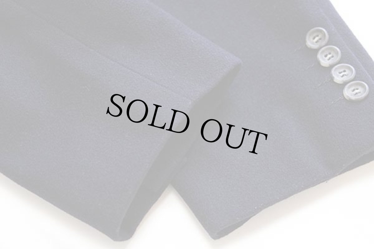 画像6: ドイツ製 HUGO BOSS ウール×カシミヤ テーラードジャケット 紺 46★ブレザー (6)