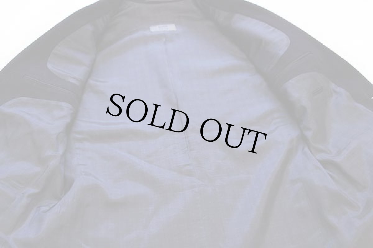 画像5: ドイツ製 HUGO BOSS ウール×カシミヤ テーラードジャケット 紺 46★ブレザー (5)