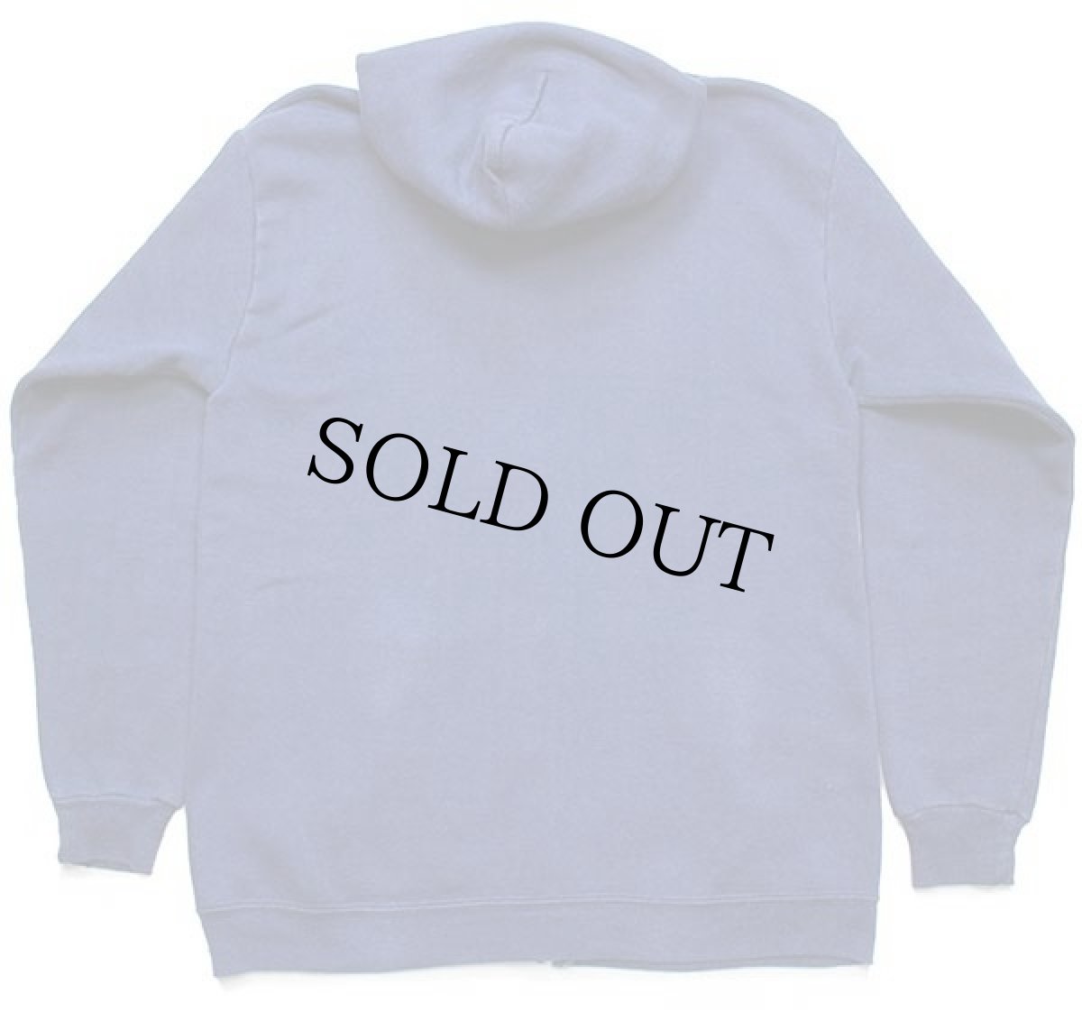 画像2: 80s UNKNOWN 無地 スウェット ジップパーカー 紺 (2)