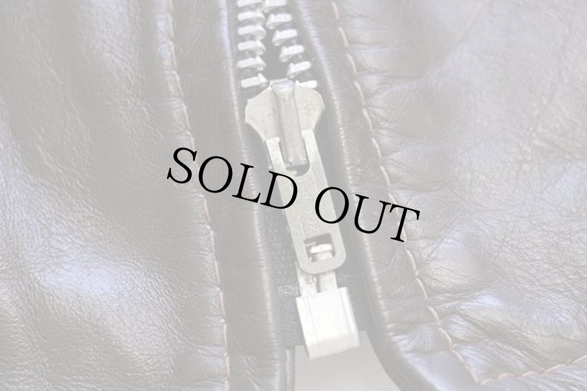 画像6: 70s AMF HARLEY-DAVIDSONハーレー ダビッドソン レザーベスト 焦げ茶 42 (6)