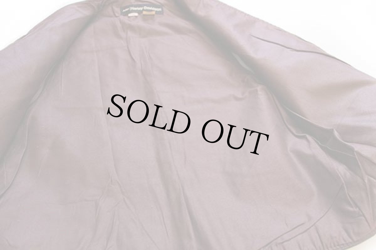 画像5: 70s AMF HARLEY-DAVIDSONハーレー ダビッドソン レザーベスト 焦げ茶 42 (5)