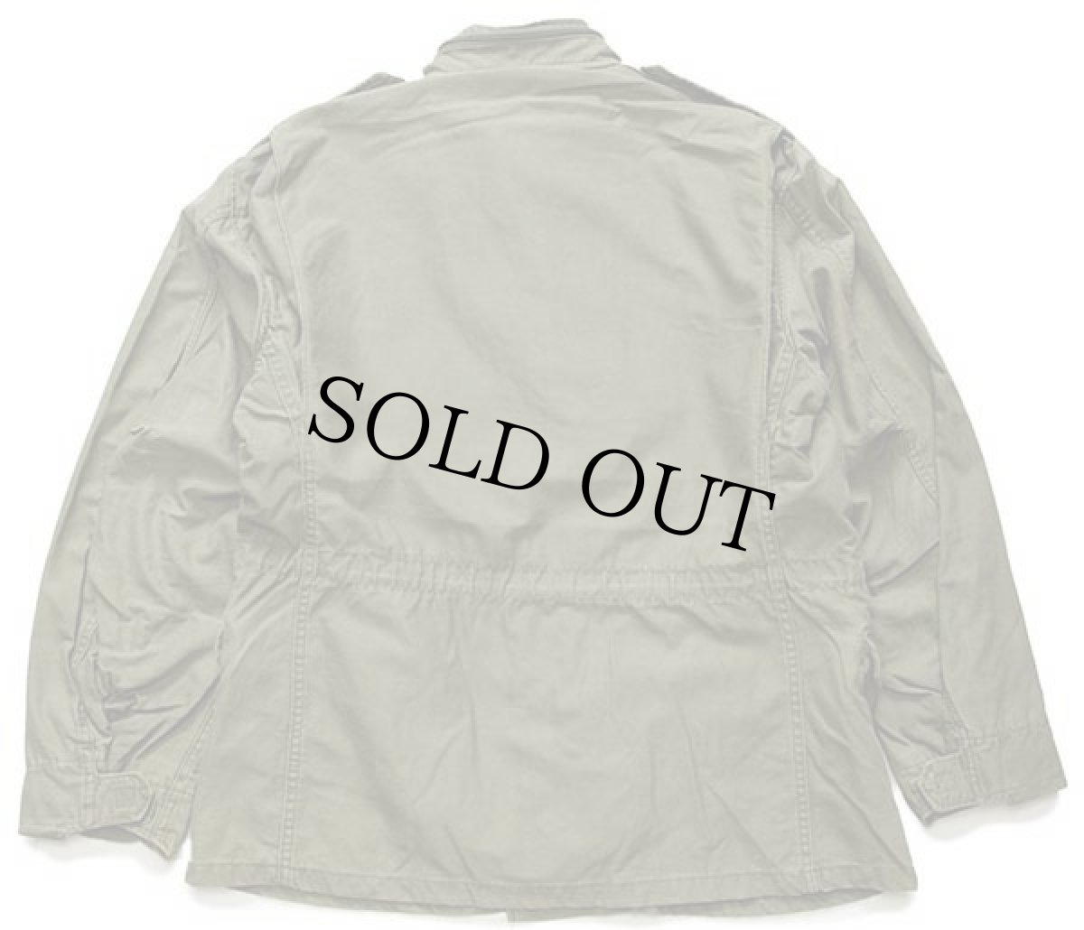 画像2: 80s 米軍 U.S.NAVY SEABEES パッチ&刺繍 M-65 フィールドジャケット オリーブグリーン M-R (2)