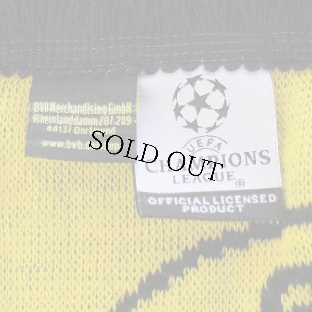 画像6: EU製 UEFA BVB BORUSSIA DORTMUNDドルトムント アクリルニット サッカー マフラー (6)