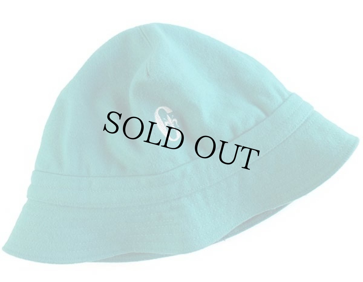 画像5: 90s イタリア製 Conte of Florence ロゴ刺繍 耳当て付き ウールハット エメラルドグリーン (5)