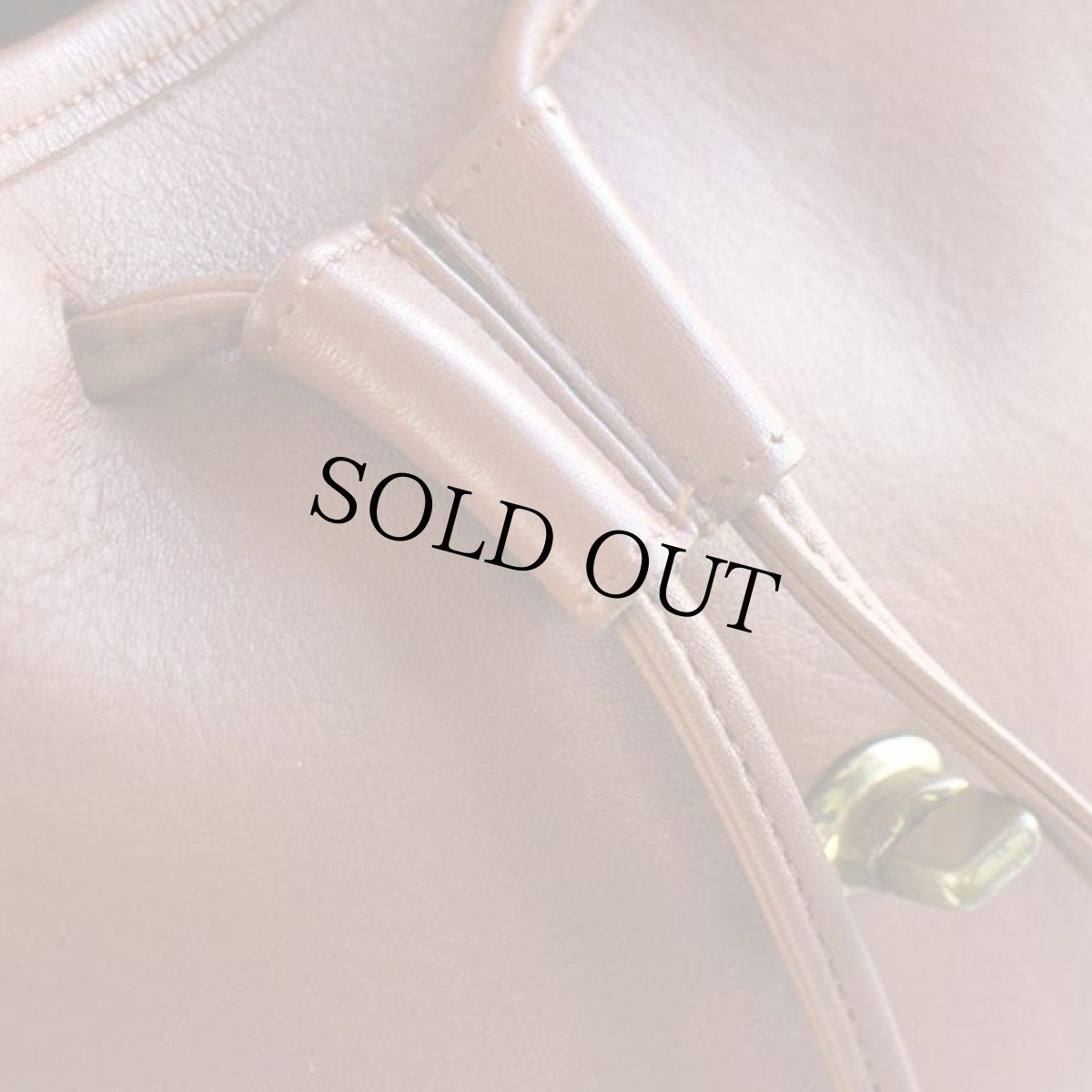 画像8: USA製 COACH オールド コーチ レザー リュックサック 茶★9960 (8)