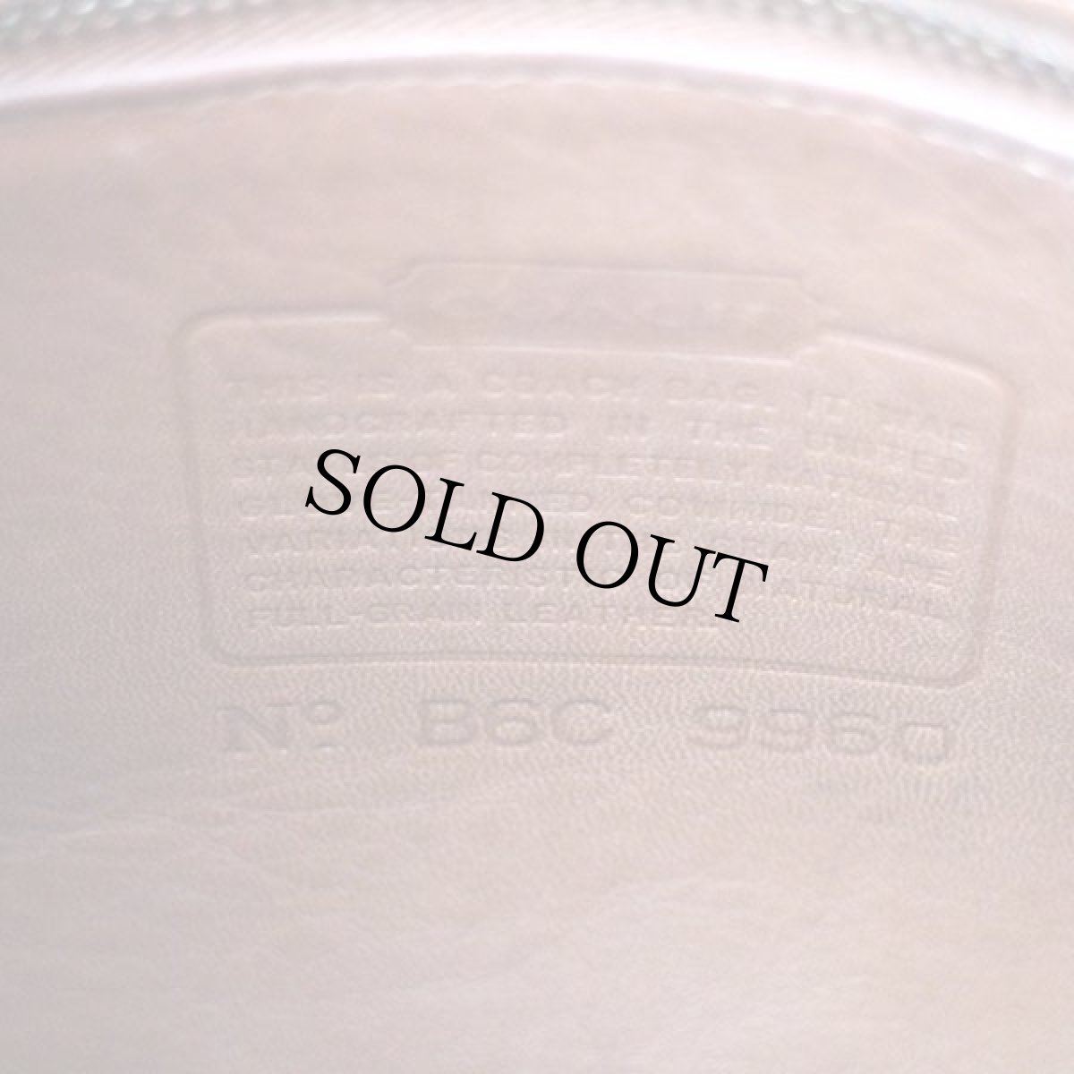 画像7: USA製 COACH オールド コーチ レザー リュックサック 茶★9960 (7)