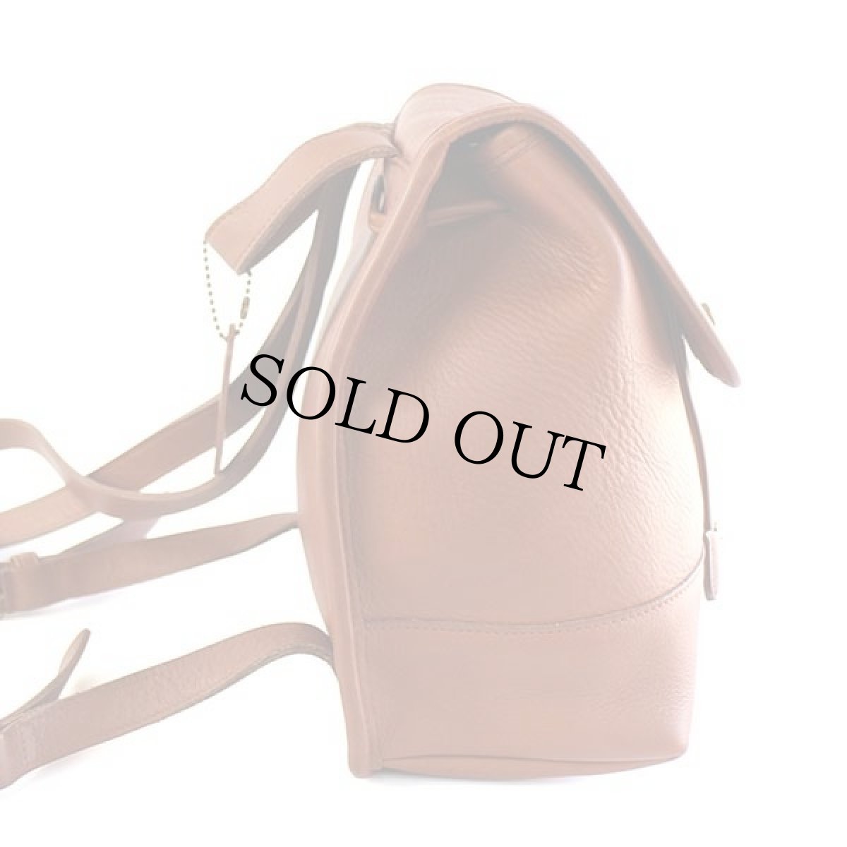 画像4: USA製 COACH オールド コーチ レザー リュックサック 茶★9960 (4)