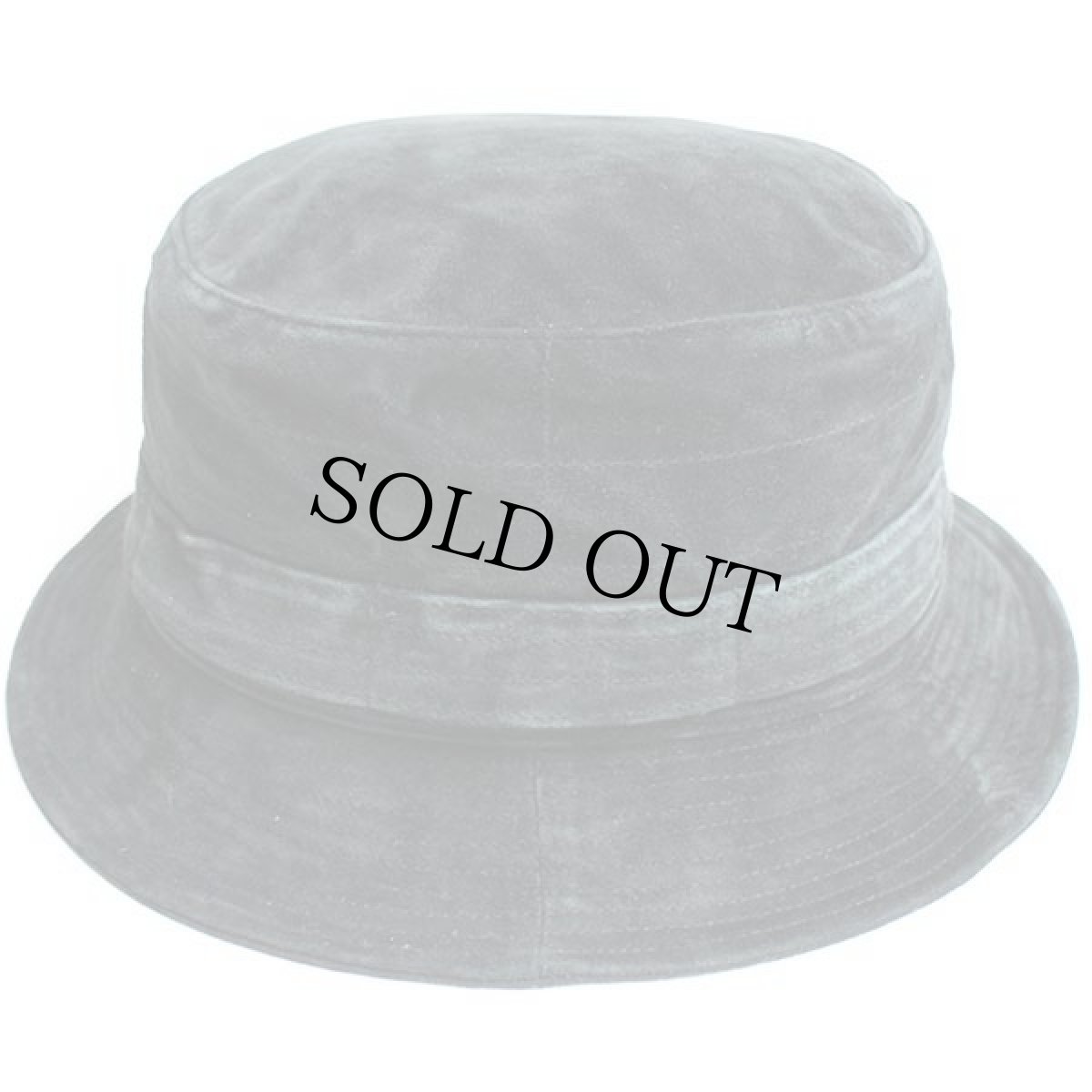 画像3: デッドストック★UNKNOWN スエードレザー バケットハット ブラック M (3)