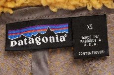 画像4: 00s USA製 patagoniaパタゴニア クラシック レトロカーディガン フリースジャケット テキーラゴールド XS (4)