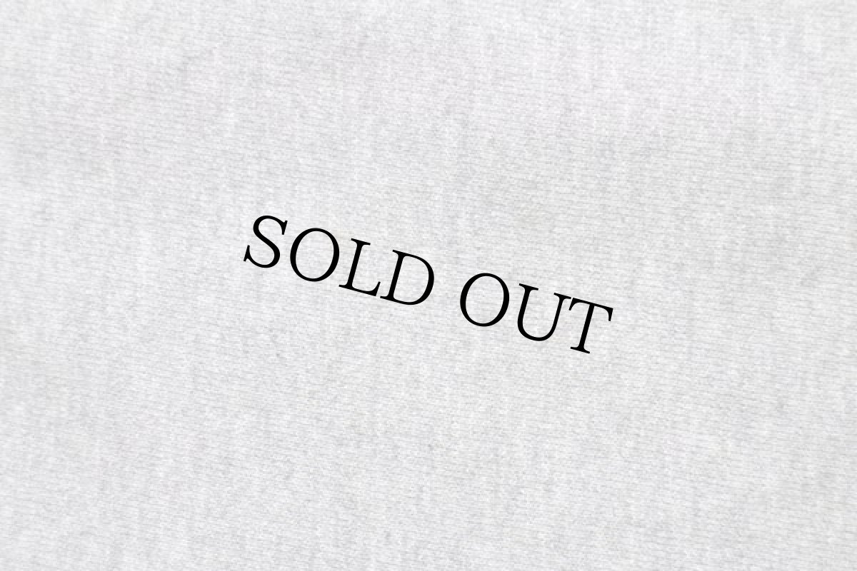 画像6: リサイズ★90s Leeリー エルカミーノ 刺繍 リブライン リバースウィーブ スウェット 杢グレー×赤 (6)