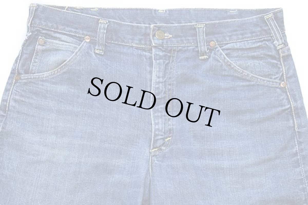 画像4: 60s USA製 Leeリー 101Z サイド黒タグ デニムパンツ w36 (4)