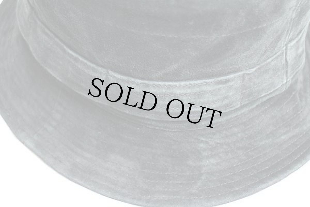 画像9: デッドストック★UNKNOWN スエードレザー バケットハット ブラック M (9)