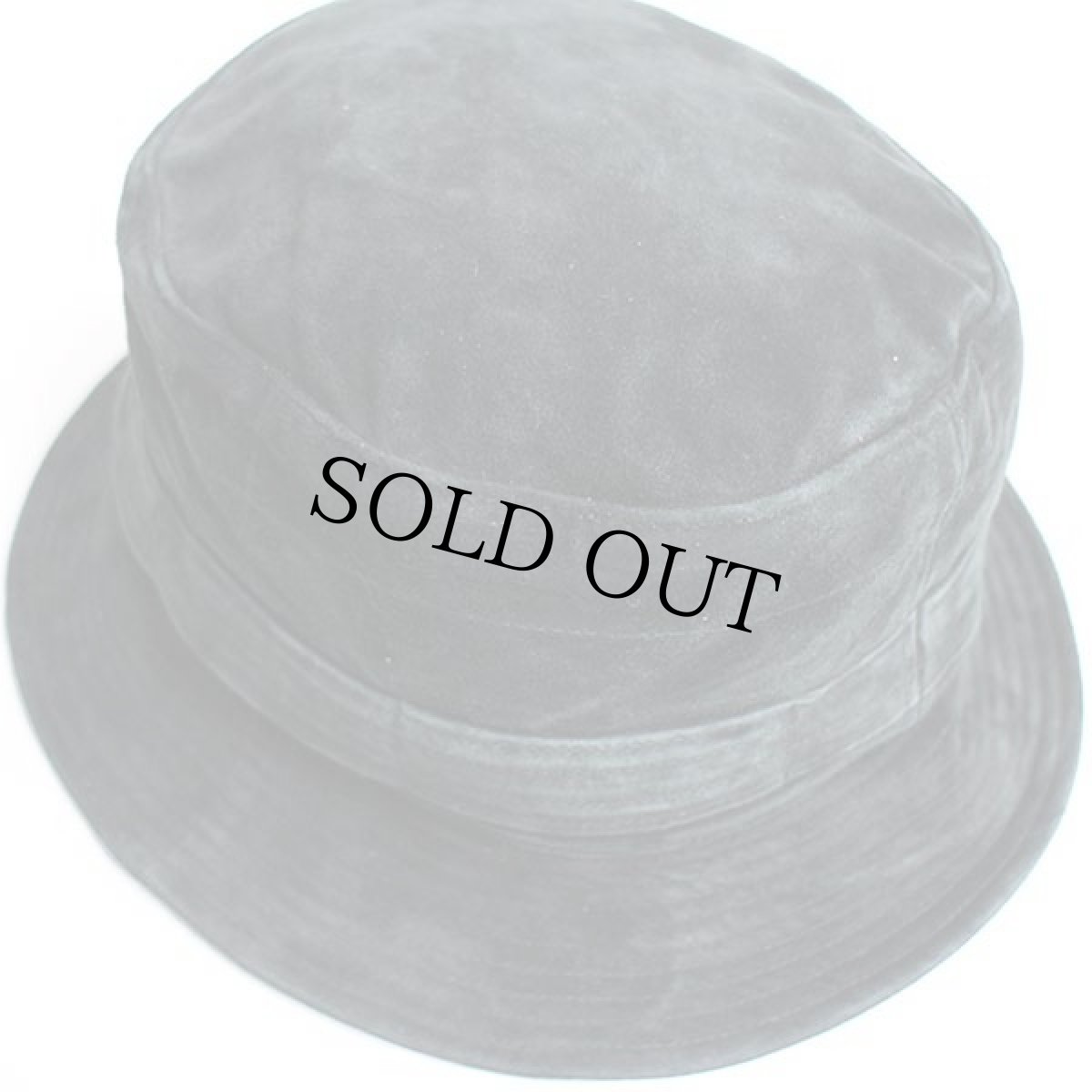 画像2: デッドストック★UNKNOWN スエードレザー バケットハット ブラック M (2)