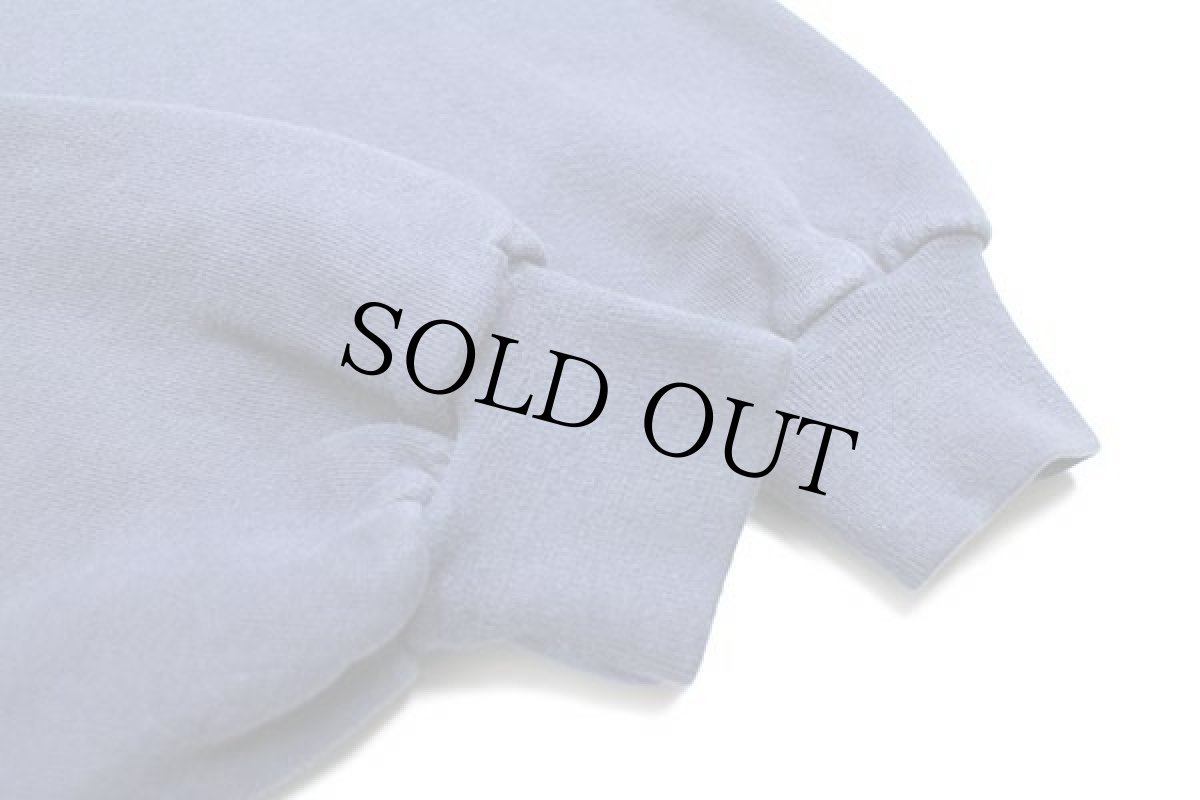 画像5: 90s USA製 RUSSELLラッセル SOUTH CAROLINA 93 アート ひび割れプリント 前V スウェット 紺 XL (5)