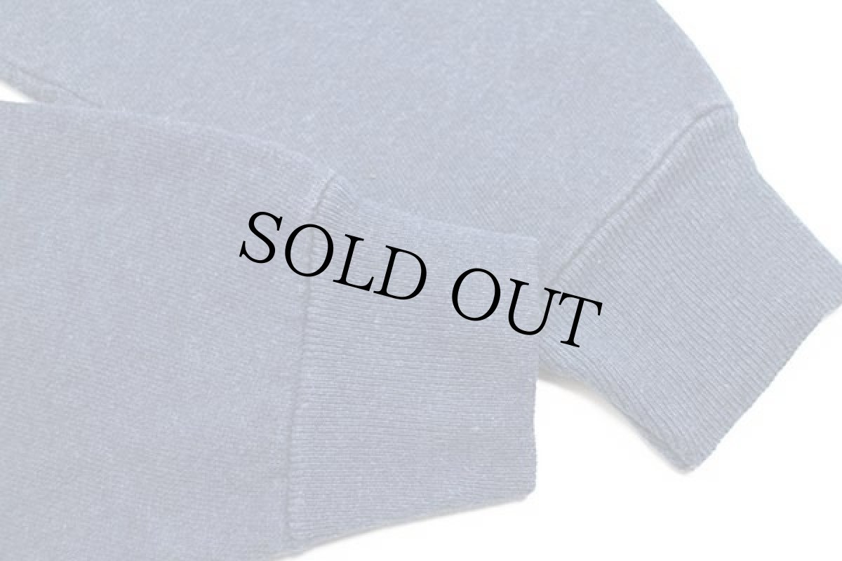 画像6: 80s USA製 Collegiate Pacific BRADLEY UNIVERSITY ひび割れプリント スウェット 紺 L (6)