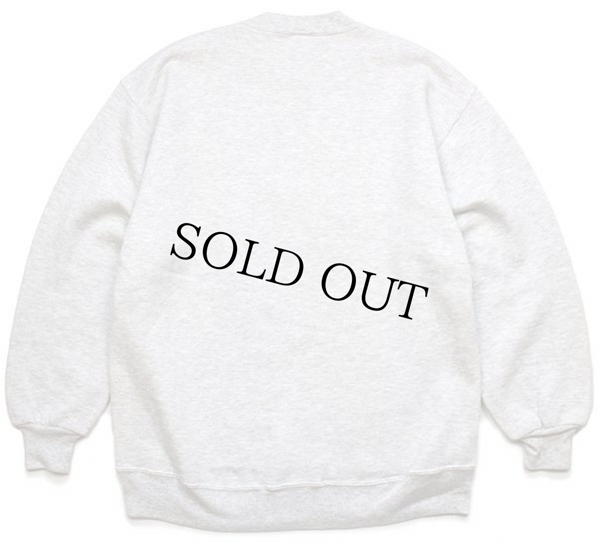 画像2: 90s USA製 MILLARD SOUTH Indians インディアンヘッド刺繍 スウェット 杢ライトグレー L (2)