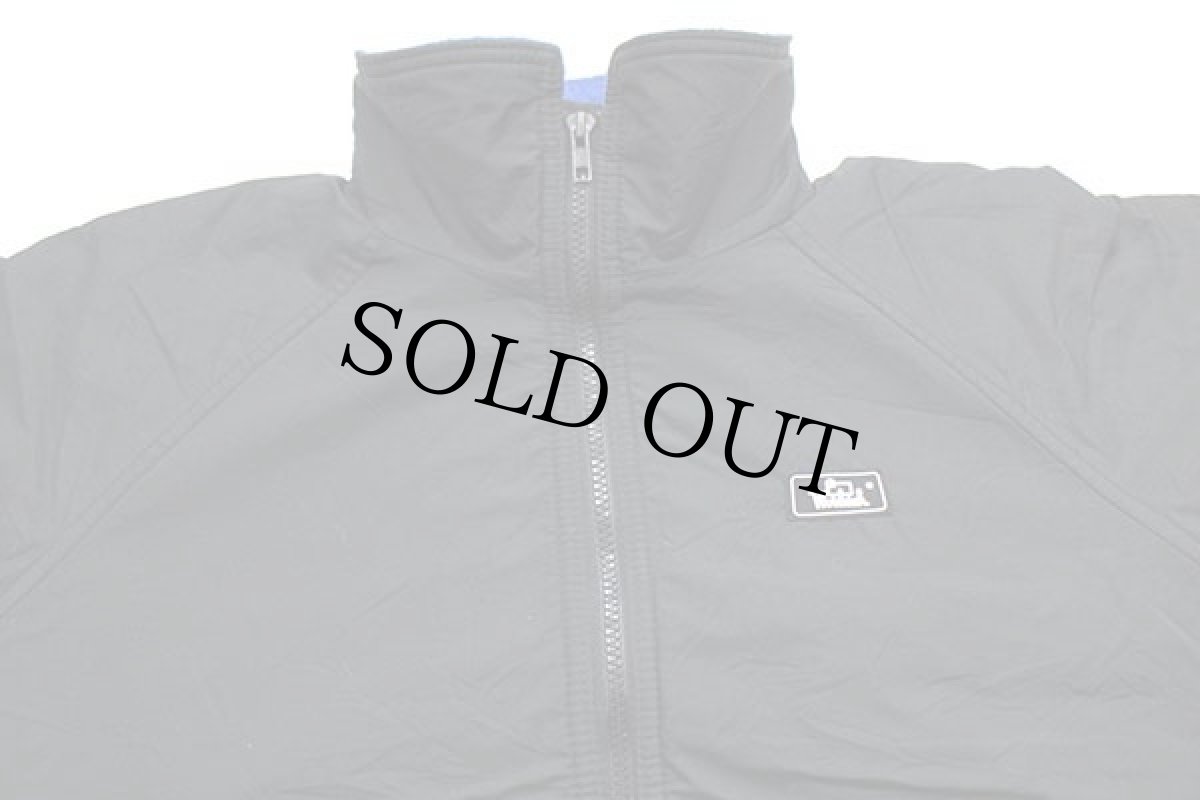 画像3: 80s USA製 Woolrichウールリッチ フリースライナー ナイロンジャケット 黒 L (3)