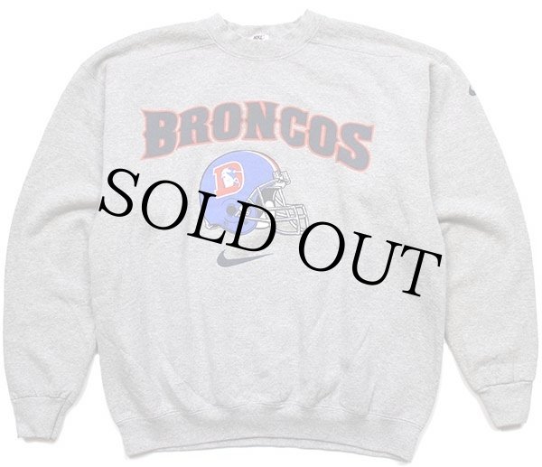 90s USA製 NIKEナイキ NFL DENVER BRONCOS アメフト スウェット 90s USA製 NIKEナイキ NFL DENVER BRONCOS アメフト スウェット