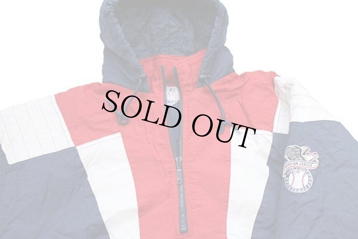 画像3: 90s STARTERスターター MLB MINNESOTA Twins 刺繍 マルチカラー プルオーバー 中綿入り ナイロンパーカー XXL★特大 (3)