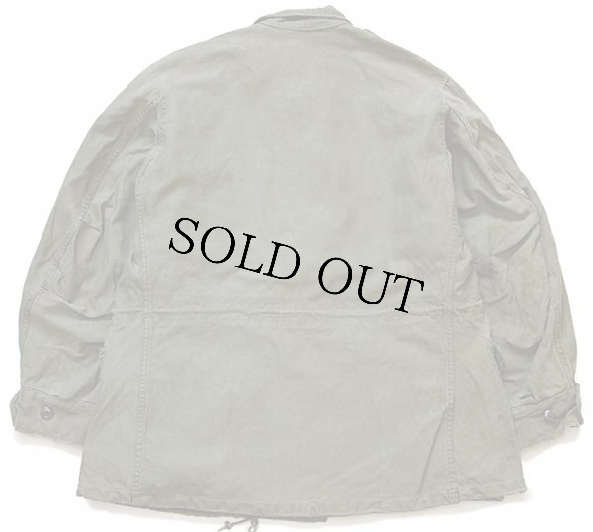 画像2: 50s 米軍 U.S.ARMY M-51 フィールドジャケット オリーブグリーン S-M (2)