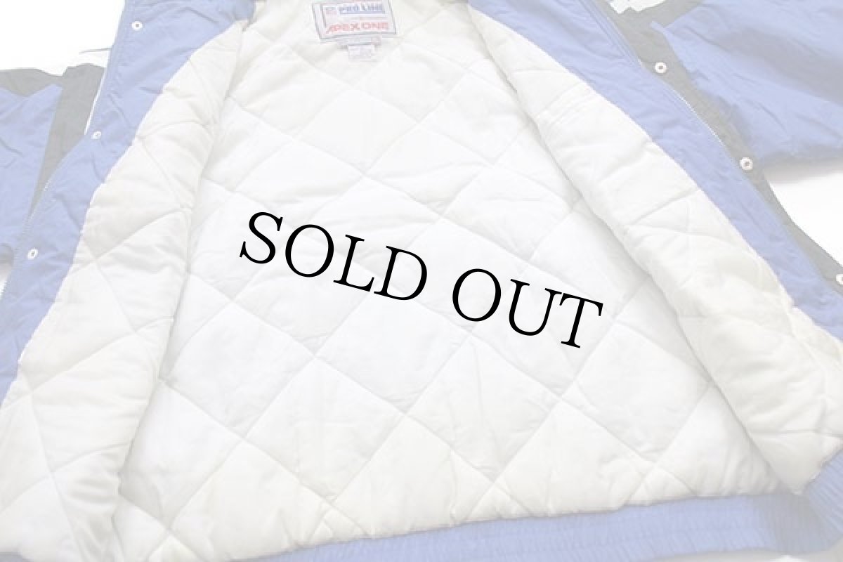 画像5: 90s PRO LINE APEX ONE NFL DALLAS COWBOYS 刺繍&パッチ付き 中綿入り ナイロンパーカー XL (5)