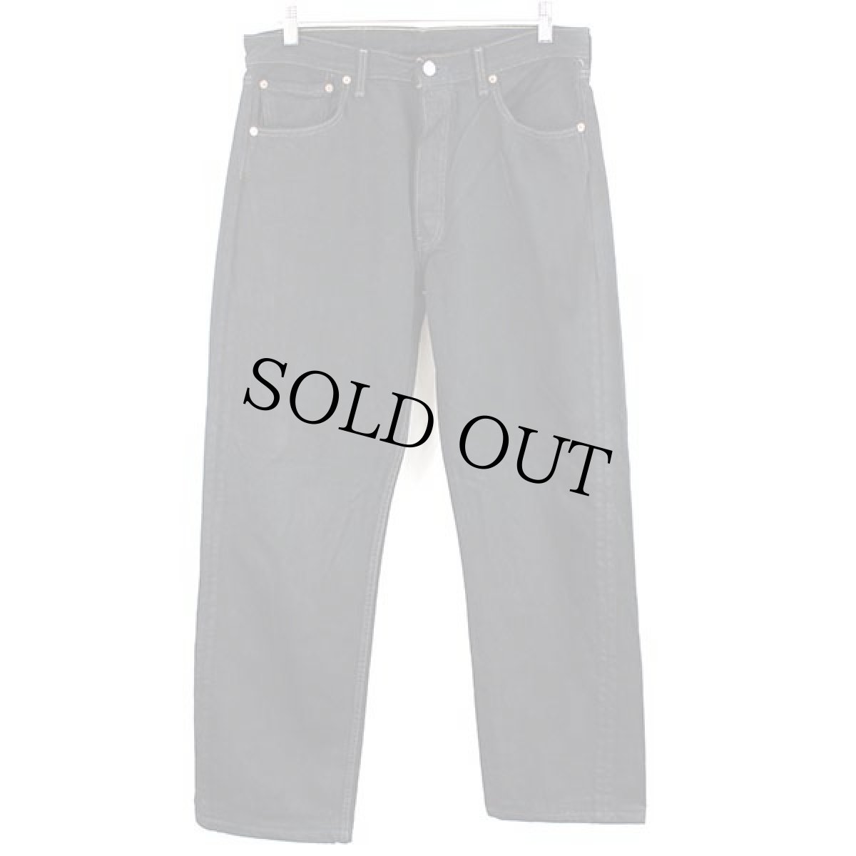 画像2: 90s カナダ製 Levi'sリーバイス 501 ブラック デニムパンツ 後染め w33★SDP1481 (2)