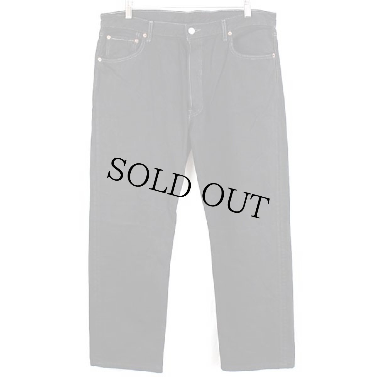 画像2: 90s USA製 Levi'sリーバイス 501 ブラック デニムパンツ 後染め w37★SDP1467 (2)