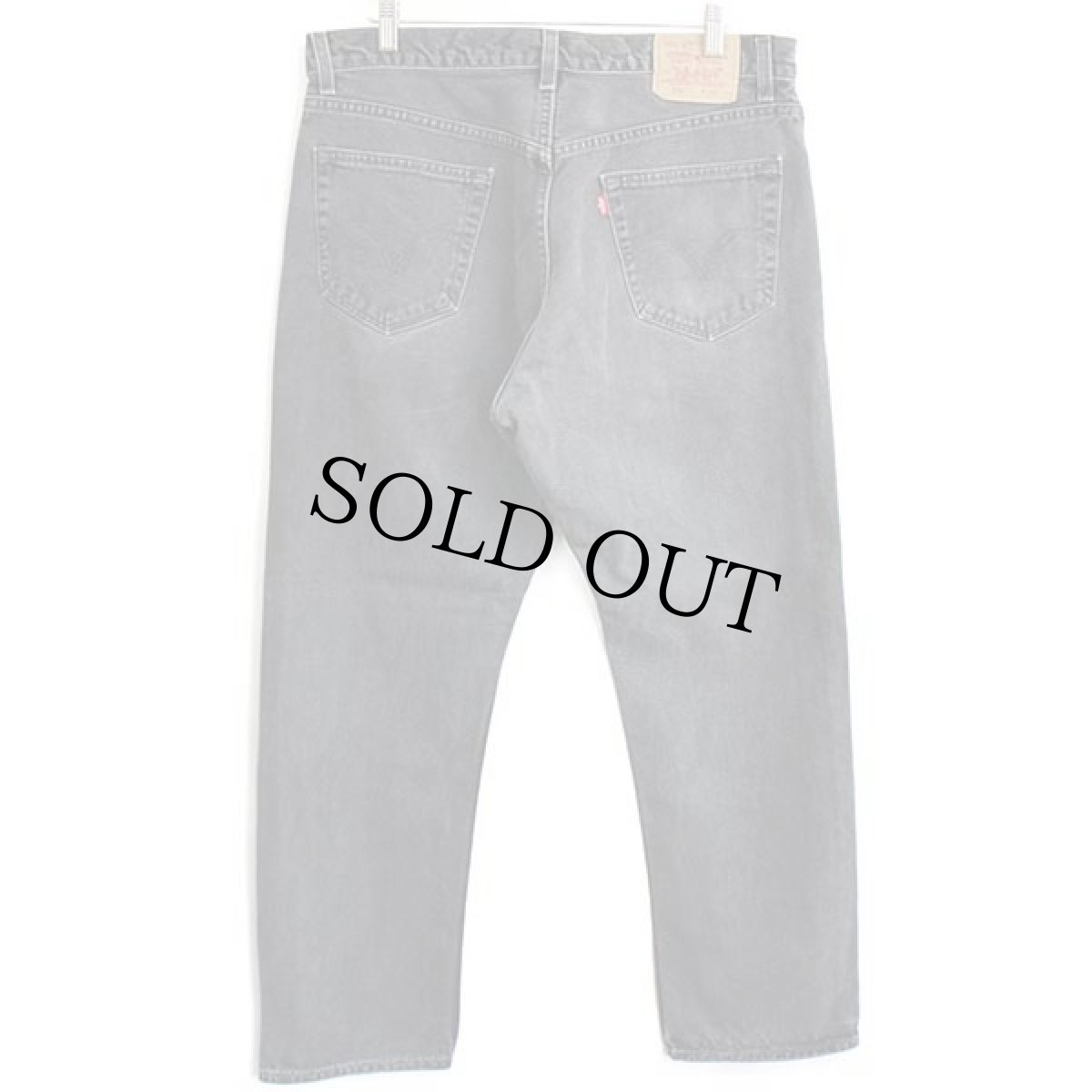 画像3: 00s USA製 Levi'sリーバイス 505 スパイダー ハンドペイント ブラック デニムパンツ w36 L30★SDP1612  (3)