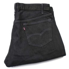 画像1: 90s USA製 Levi'sリーバイス 501 ブラック デニムパンツ 後染め w35★SDP1499 (1)