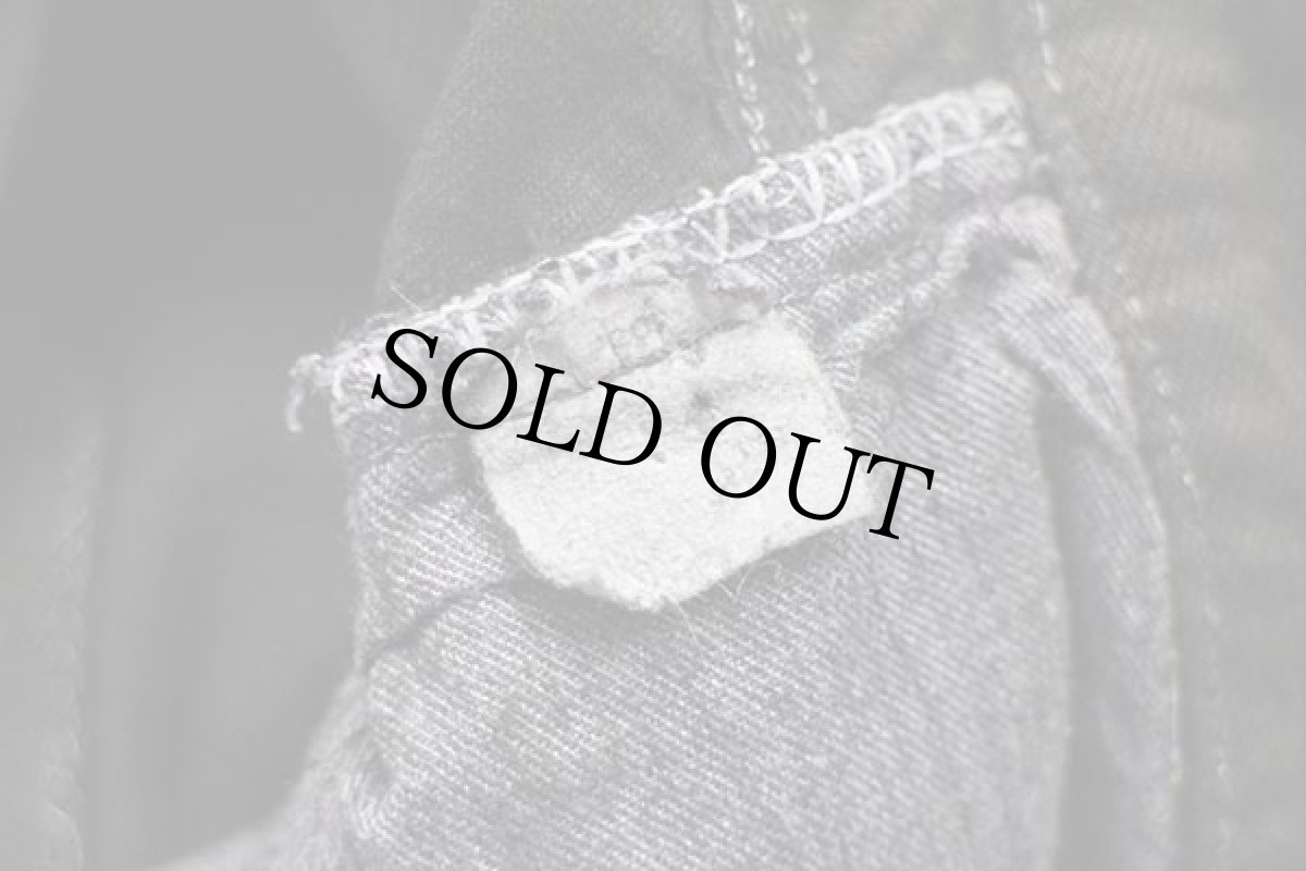 画像6: 80s USA製 Levi'sリーバイス 501 ブラック デニムパンツ カスタム 後染め w30★SDP1497 (6)