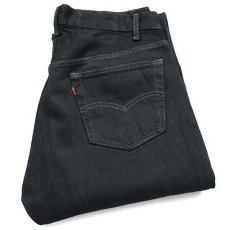 画像1: 90s USA製 Levi'sリーバイス 501 ブラック デニムパンツ 後染め w33★SDP1463 (1)