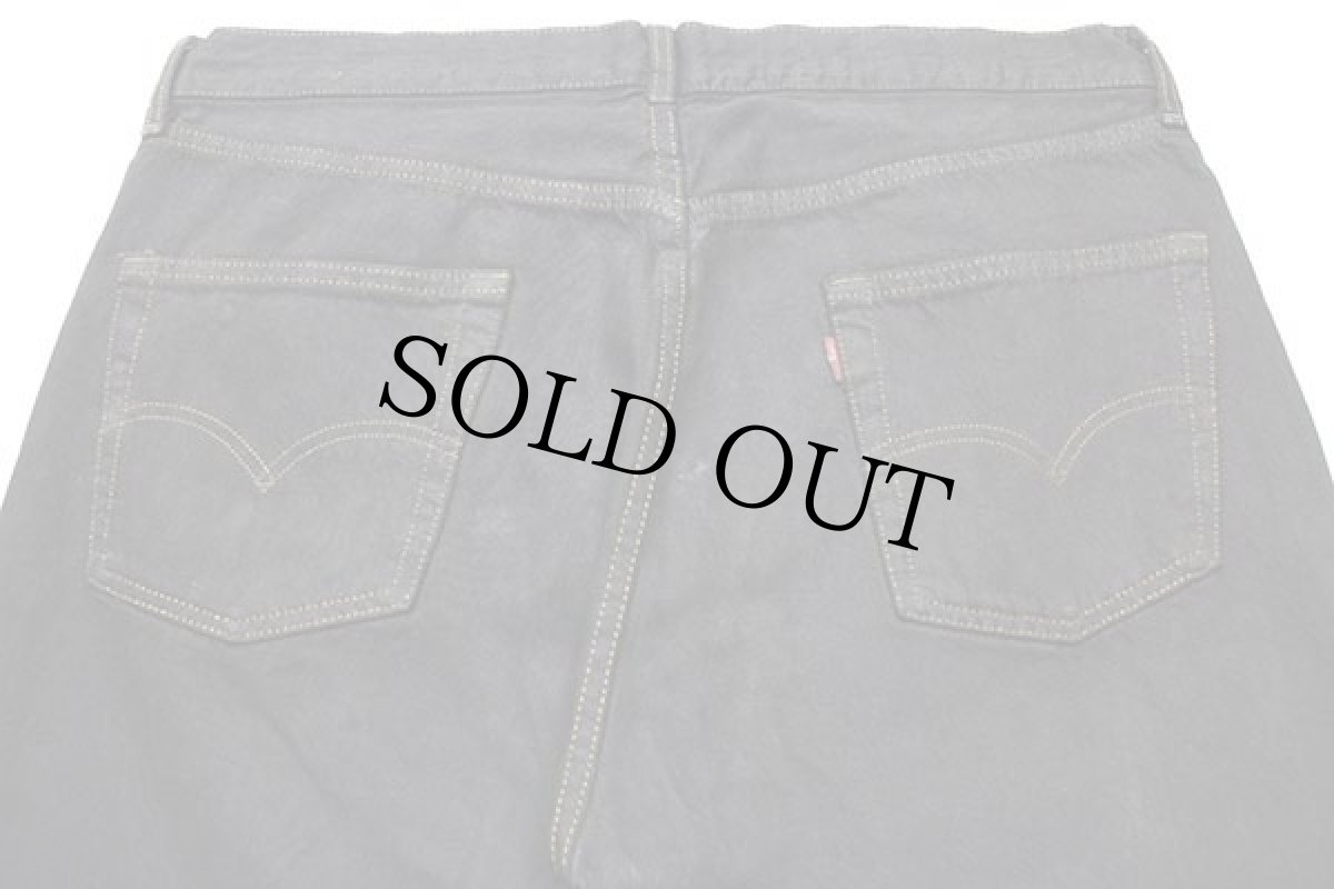 画像5: 90s フランス製 Levi'sリーバイス 501 ブラック デニムパンツ 後染め w36★SDP1482 ユーロ (5)