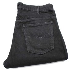 画像1: 80s Levi'sリーバイス 509 ブラック デニムパンツ 後染め w34★SDP1549 (1)