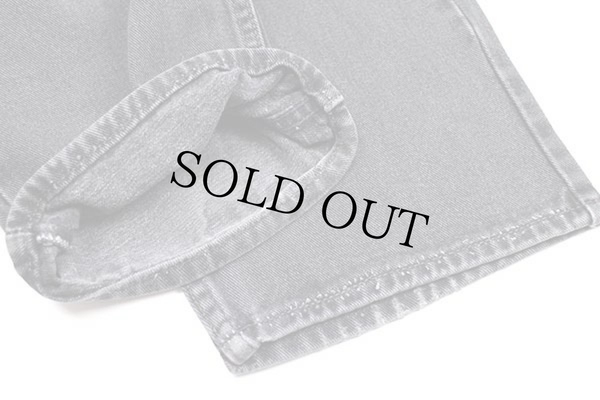 画像9: 00s USA製 Levi'sリーバイス 505 スパイダー ハンドペイント ブラック デニムパンツ w36 L30★SDP1612  (9)