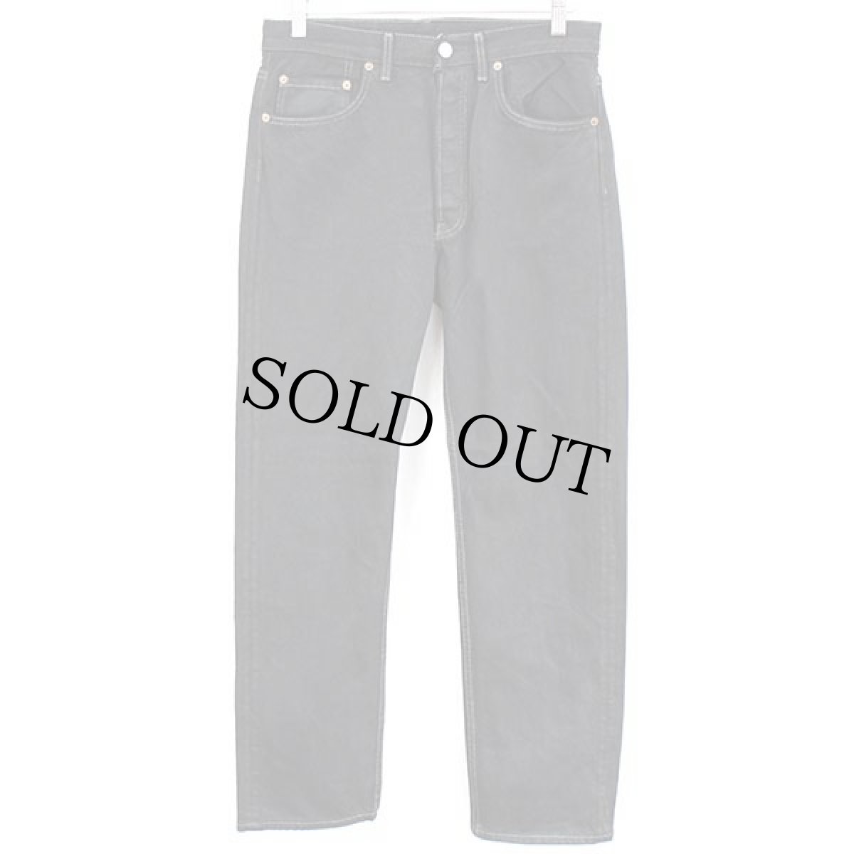 画像2: 90s USA製 Levi'sリーバイス 501 ブラック デニムパンツ 後染め w31★SDP1458 (2)