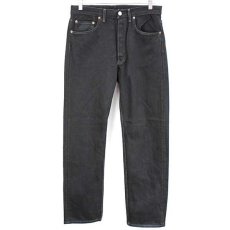 画像2: 90s USA製 Levi'sリーバイス 501 ブラック デニムパンツ 後染め w31★SDP1458 (2)