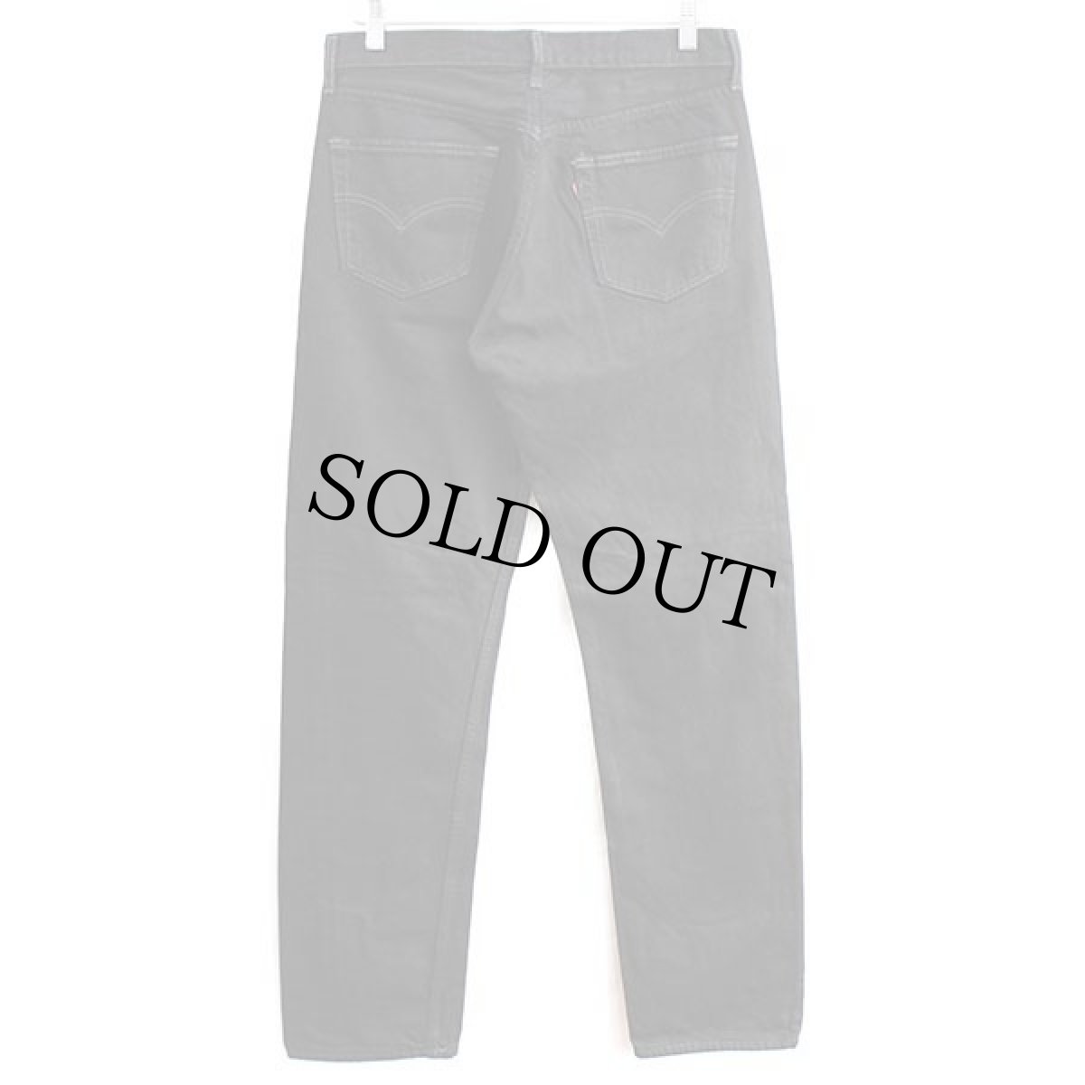 画像3: 90s ハンガリー製 Levi'sリーバイス 501 ブラック デニムパンツ 後染め w33 L34★SDP1525 ユーロ (3)