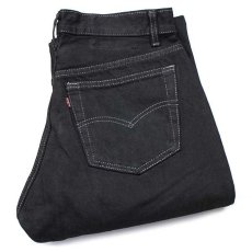 画像1: 90s USA製 Levi'sリーバイス 501 ブラック デニムパンツ 後染め w31★SDP1495 (1)