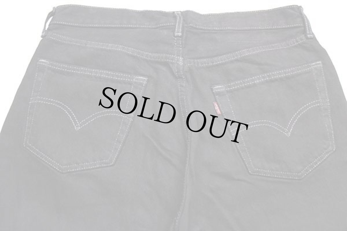 画像5: 90s フランス製 Levi'sリーバイス 501 ブラック デニムパンツ 後染め w33★SDP1456 ユーロ (5)